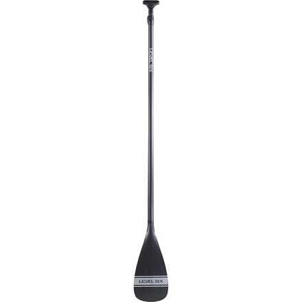 Level Six - 2-Piece Power Blade Carbon SUP Paddle - Silver