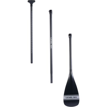 Level Six - 3-Piece Carbon Power Blade SUP Paddle