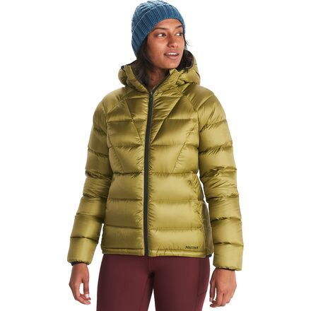 Marmot - Hype Down Hooded Jacket - Women's - Military Green