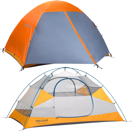 Marmot - Traillight 2P Tent with Footprint: 2-Person 3-Season