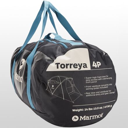 Marmot - Torreya Tent: 4-Person 3-Season