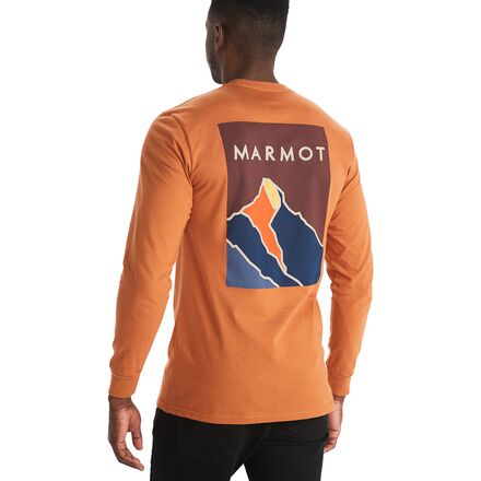 Marmot - Mountain Long-Sleeve T-Shirt - Men's - Copper
