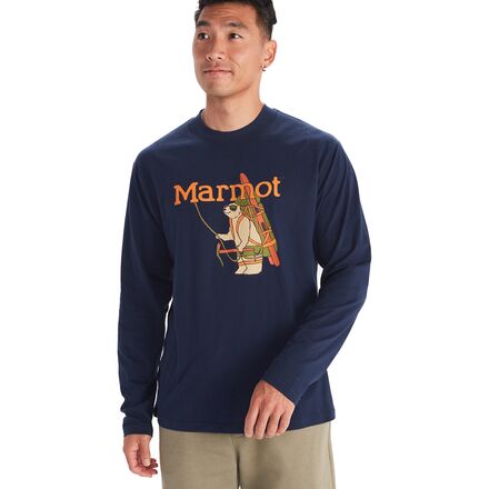 Marmot - Backcountry Marty Long-Sleeve T-Shirt - Men's - Arctic Navy