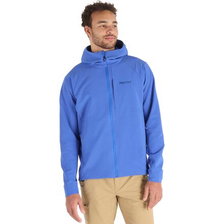 Marmot - Pinnacle DriClime Hooded Jacket - Men's - Trail Blue
