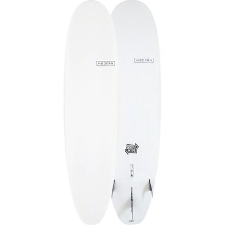 Modern Surfboards - MD Double Wide Epoxy Soft Longboard - Clear