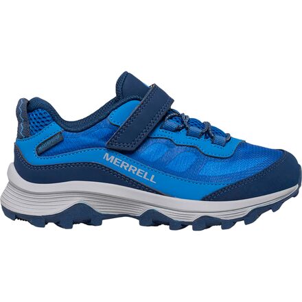Merrell - Moab Speed Low A/C Waterproof Shoe - Kids' - Blue