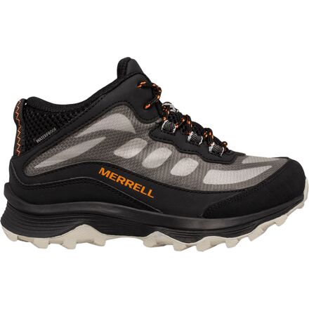 Merrell - Moab Speed Mid Waterproof Boot - Kids' - Black