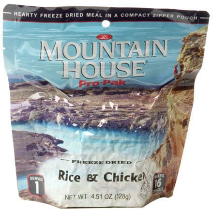 Mountain House - Rice and Chicken - 1 Serving Entree