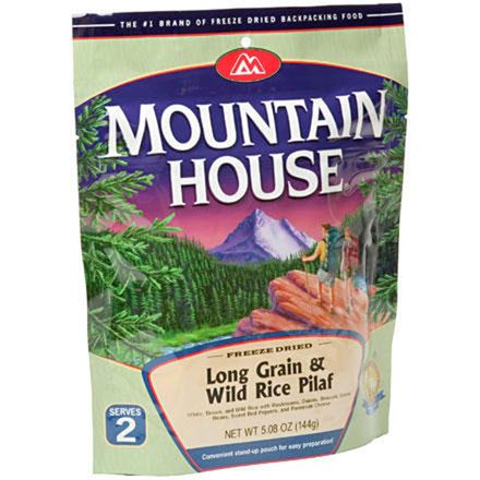 Mountain House - Long Grain & Wild Rice Pilaf - 2 Serving Vegetarian Entree