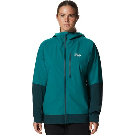 Mountain Hardwear - Stretch Ozonic Jacket - Women's - Botanic/Dark Marsh