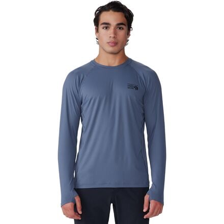 Mountain Hardwear - Crater Lake Long-Sleeve Crew Shirt - Men's - Blue Slate