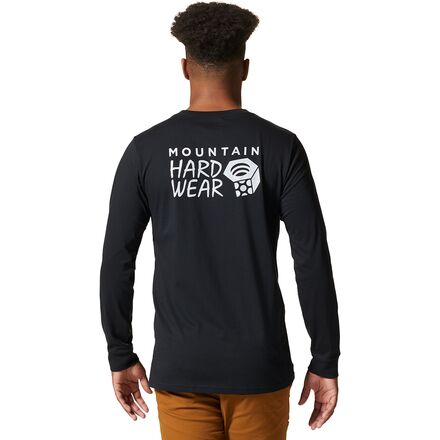Mountain Hardwear - MHW Back Logo Long-Sleeve T-Shirt - Men's - Black
