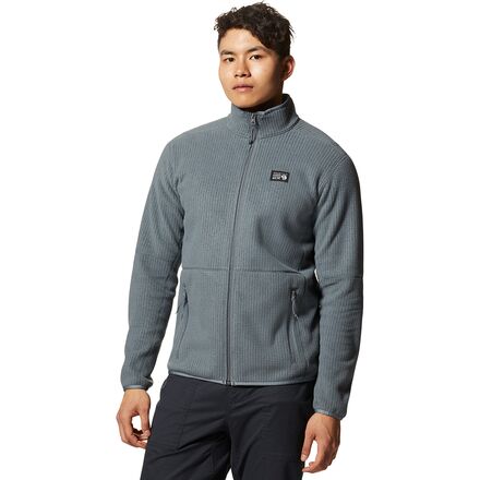 Mountain Hardwear - Explore Fleece Jacket - Men's - Foil Grey
