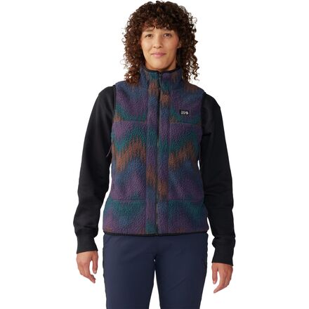Mountain Hardwear - HiCamp Fleece Printed Vest - Women's