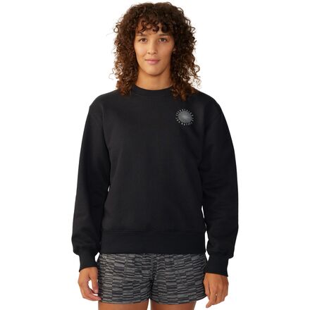Mountain Hardwear - Spiral Pullover Crew Sweatshirt - Women's - Black