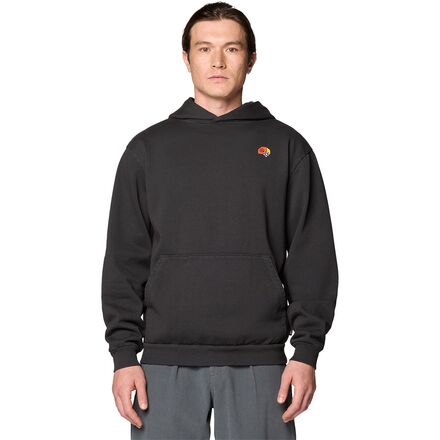 Tri-Color Logo Garment Dyed Hoodie - Men's