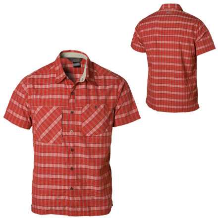 Millet Check In Shirt Short Sleeve Mens