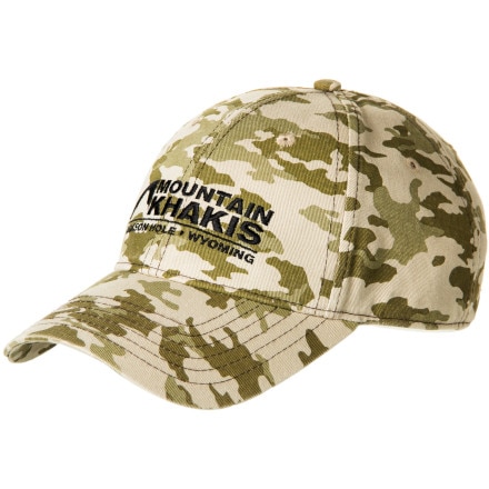 Mountain Khakis - Chino Twill Camo Logo Hat