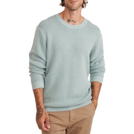 Marine Layer - Garment Dye Crew Sweater - Men's - Slate