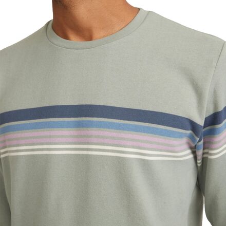 Marine Layer - Chest Stripe Crewneck Sweater - Men's