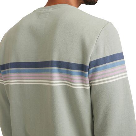 Marine Layer - Chest Stripe Crewneck Sweater - Men's