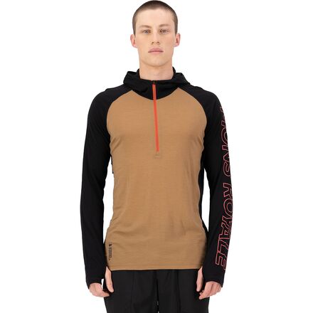 Temple Tech Hooded Zip Top - Men's