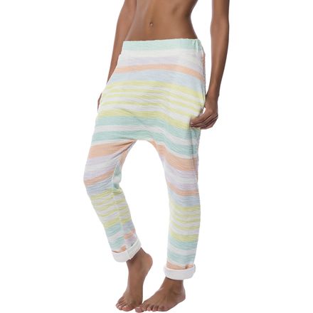 Mara Hoffman - Pastel Surf Stripe Drop Crotch Pant - Women's