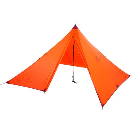 MSR - Front Range Ultralight Tarp Shelter : 4-Person 4-Season - Orange