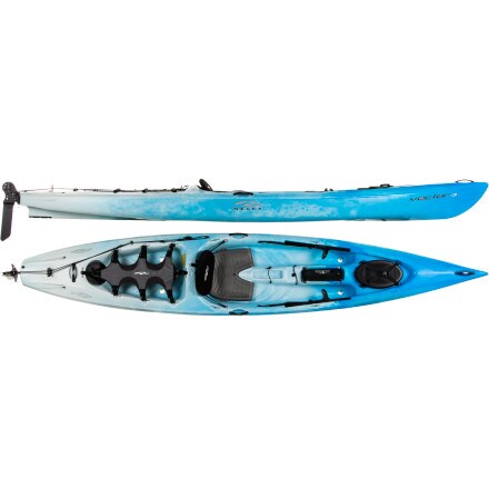 Necky - Vector 13 Kayak with Rudder - Sit-On-Top