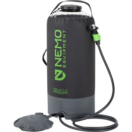 NEMO Equipment Inc. - Helio LX Pressure Shower - Black/Apple Green