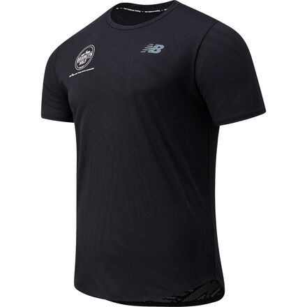New Balance - Q Speed Short-Sleeve Shirt - Men's - Black