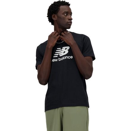 New Balance - Sport Essentials Logo T-Shirt - Men's - Black