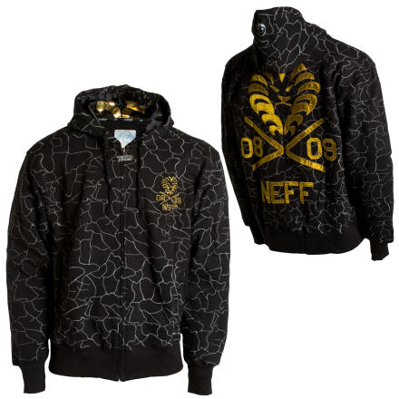 Neff Safari All-Over Full-Zip Hooded Sweatshirt - Men's