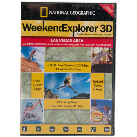 National Geographic Weekend Explorer 3-D - Boise Area CD-ROM