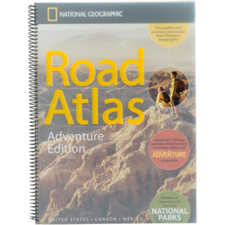 National Geographic Maps: Trails Illustrated - Road Atlas: Adventure Edition