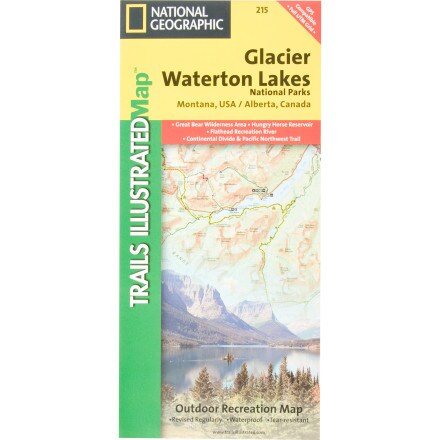 National Geographic Maps: Trails Illustrated - Montana Rocky Mountain Maps