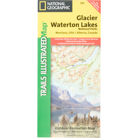 National Geographic Maps: Trails Illustrated - Montana Rocky Mountain Maps