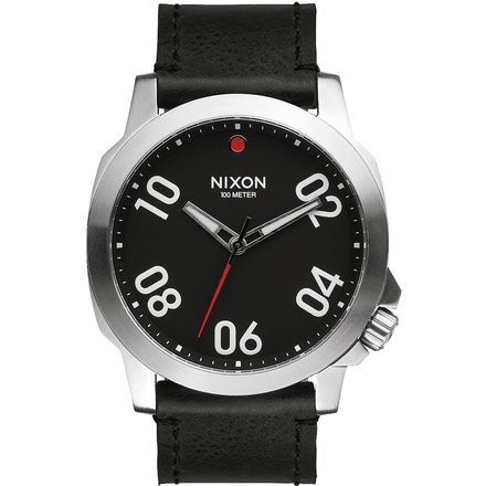 Nixon - Ranger 45 Leather Watch - Men's
