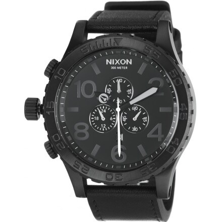 Nixon - 51-30 Chrono Leather Watch