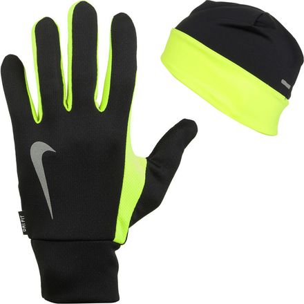 Nike - Dri-Fit Running Beanie/Glove Set - Men's 