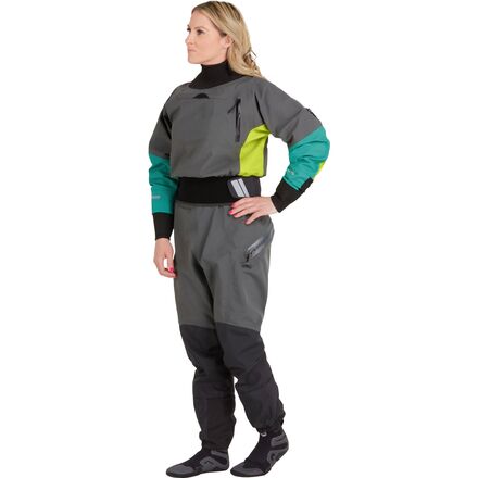 NRS - Pivot Drysuit - Women's - Jade/Lime