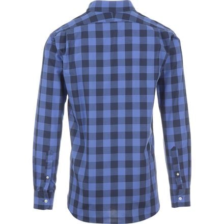 New England Shirt Company - Large Check Chambray Shirt - Long-Sleeve - Men's 