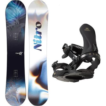 Lectra Cam-Out Snowboard + Arbor Sequoia Binding - Women's