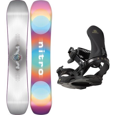 Optisym Snowboard + Arbor Sequoia Binding - Women's