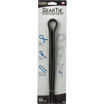 Nite Ize - Gear Tie - 2-Pack