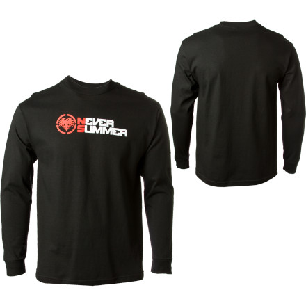 Never Summer Corporate Eagle T Shirt Long Sleeve Mens