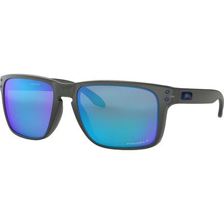 Oakley - Holbrook XL Prizm Polarized Sunglasses - Grey Smoke W/Prizm Sapphire Polarized