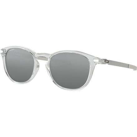 Oakley - Pitchman R Prizm Sunglasses - Polished Clear W/Prizm Black