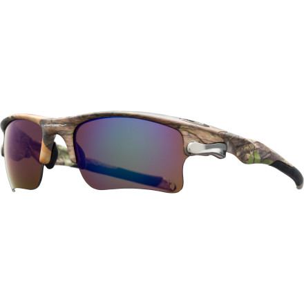 Oakley - Fast Jacket XL King's Woodland Polarized Sunglasses