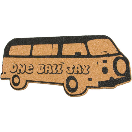 OneBallJay Cork Bus Stomp Pad